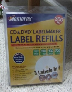 memorex software for cd labels